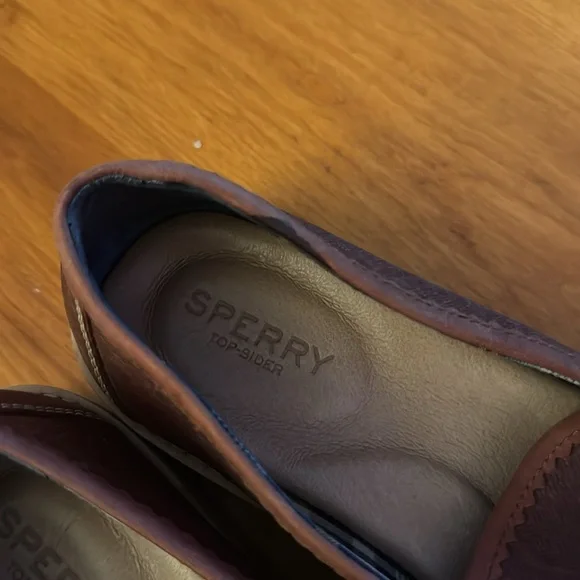 Sperry Dark Brown Slip-On Loafers - Picture 3 of 4